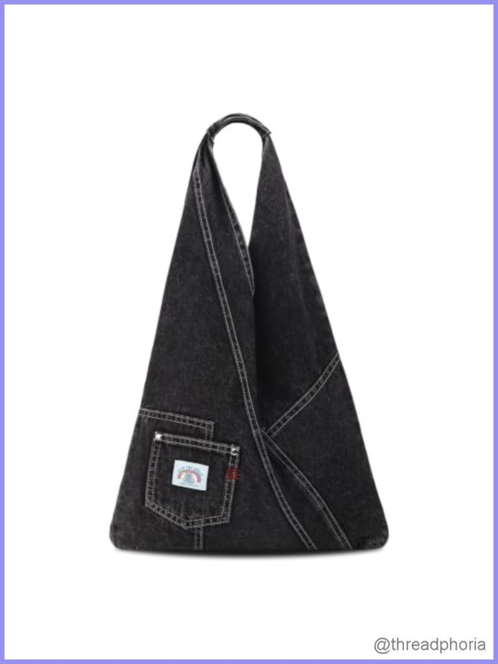 Denim Purse Retro Jean Shoulder Handbag Satchel Tote Large Capacity